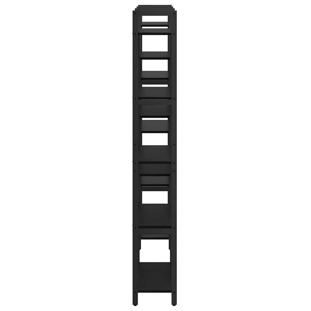 Bogreol Sort eg 156 x 25 x 167 cm Konstrueret træ