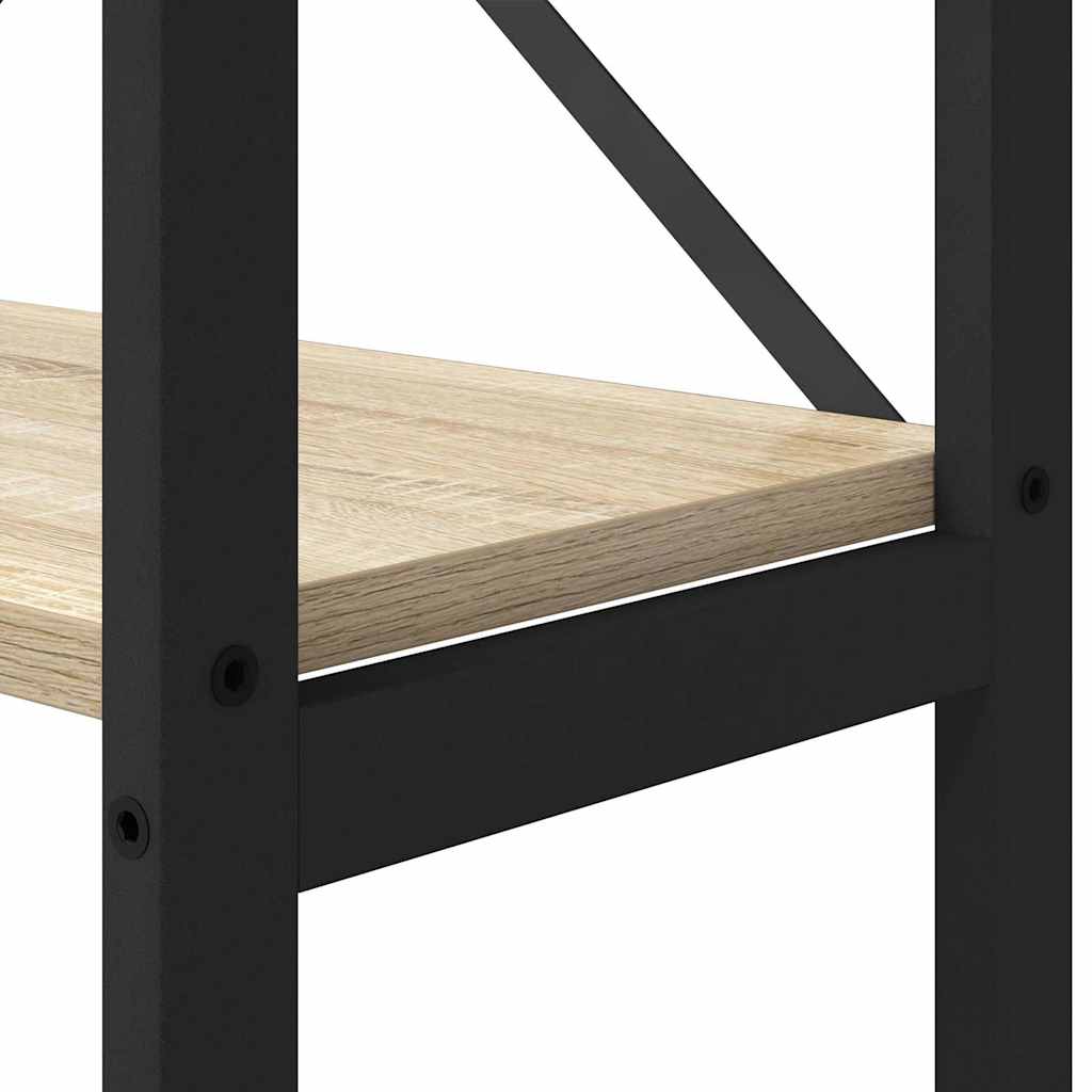 Bogreol Sonoma eg 156 x 25 x 167 cm Konstrueret træ