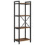 Bogreol Gammelt træ 40 x 30 x 119 cm Konstrueret træ