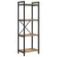 Bogreol 40 x 30 x 119 cm Konstrueret træ Artisan Egetræ