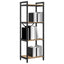 Bogreol 40 x 30 x 119 cm Konstrueret træ Artisan Egetræ