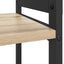 Bogreol 40 x 30 x 50 cm Konstrueret træ Sonoma eg