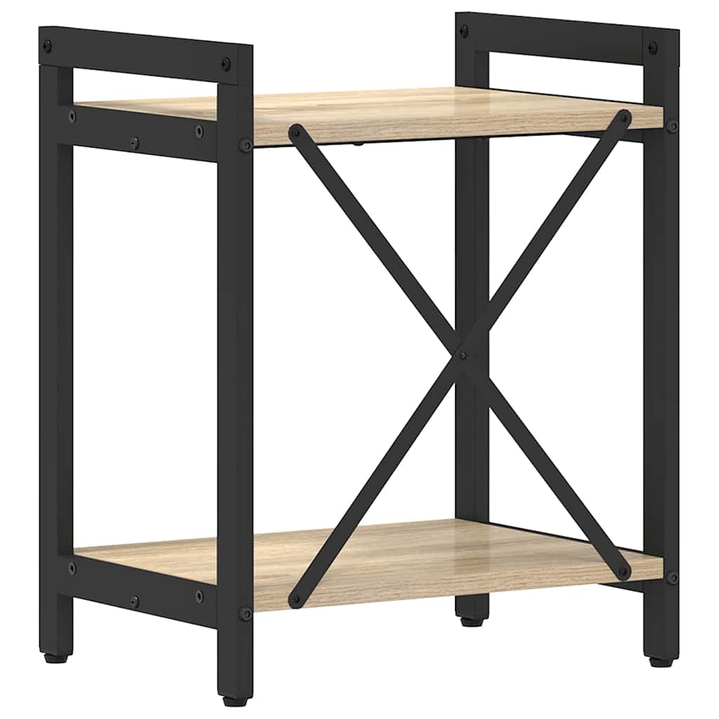 Bogreol Sonoma eg 40 x 30 x 50 cm Konstrueret træ