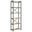 Bogreol Sonoma eg 60 x 30 x 189,5 cm Konstrueret træ