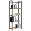 Bogreol Sonoma eg 60 x 30 x 155 cm Konstrueret træ