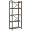 Bogreol Gammelt træ 60 x 30 x 155 cm Konstrueret træ