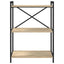 Bogreol 60 x 30 x 85 cm Konstrueret træ Sonoma eg