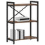 Bogreol Røget eg 60 x 30 x 85 cm Konstrueret træ