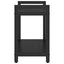 Bogreol Sort eg 60 x 30 x 50 cm Konstrueret træ