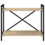 Bogreol 60 x 30 x 50 cm Konstrueret træ Sonoma eg
