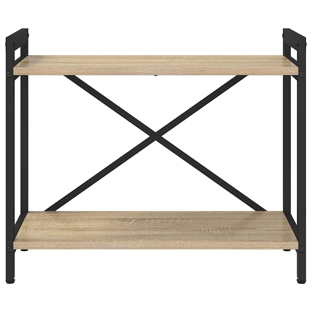 Bogreol 60 x 30 x 50 cm Konstrueret træ Sonoma eg