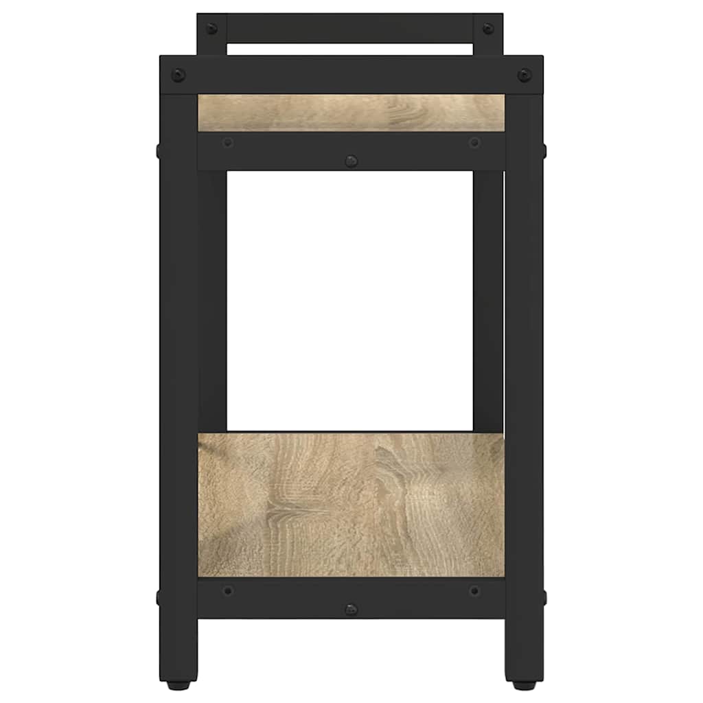 Bogreol 60 x 30 x 50 cm Konstrueret træ Sonoma eg