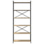 Bogreol Sonoma eg 80 x 30 x 189,5 cm Konstrueret træ