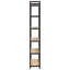 Bogreol Sonoma eg 80 x 30 x 189,5 cm Konstrueret træ