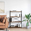 Bogreol Gammelt træ 80 x 30 x 120 cm Konstrueret træ