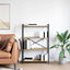 Bogreol 80 x 30 x 120 cm Konstrueret træ Artisan Egetræ