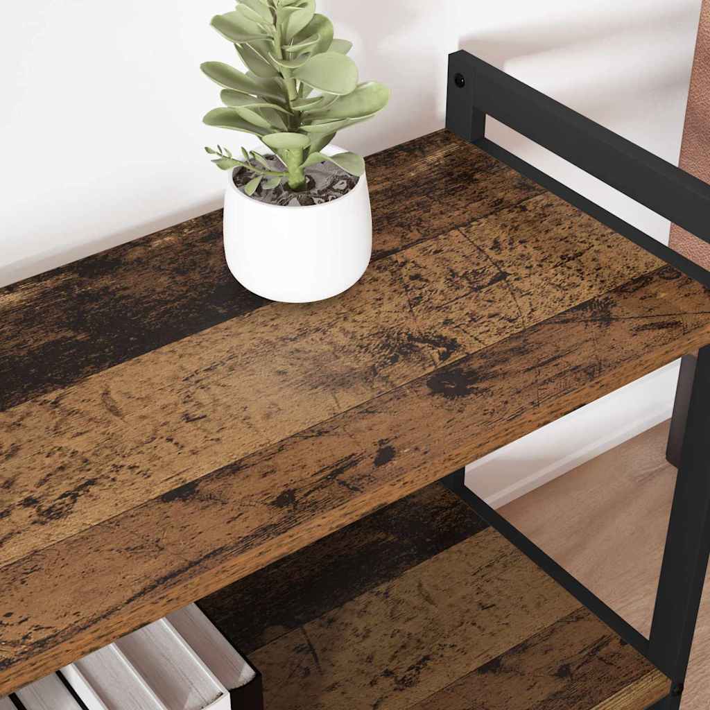 Bogreol Gammelt træ 80 x 30 x 85 cm Konstrueret træ