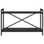 Bogreol 80 x 30 x 50 cm Konstrueret træ Sort eg