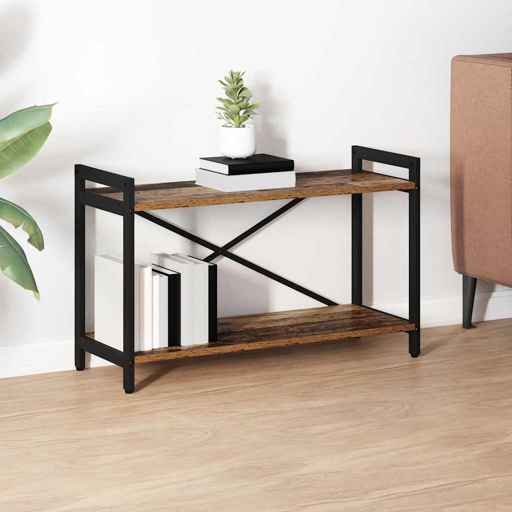 Bogreol Gammelt træ 80 x 30 x 50 cm Konstrueret træ