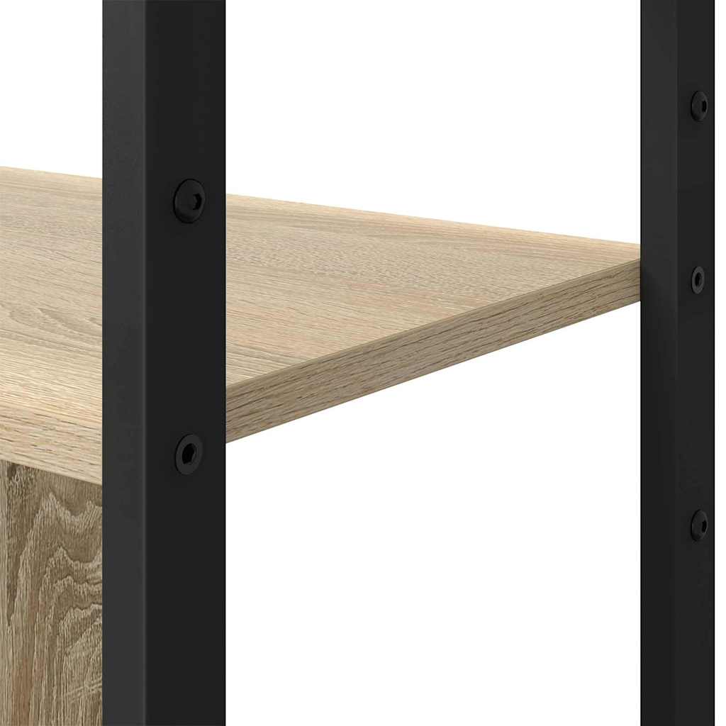 Bogreol Sonoma eg 80 x 30 x 155,5 cm Konstrueret træ