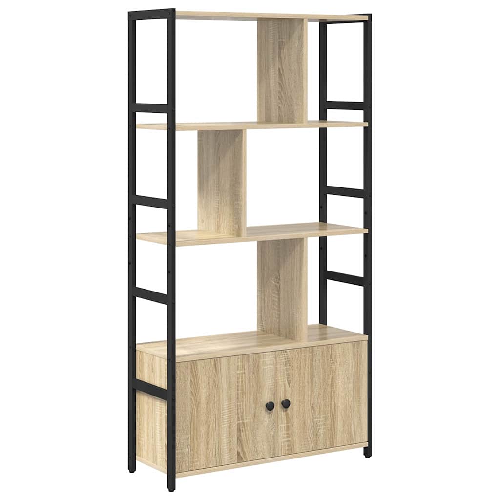 Bogreol Sonoma eg 80 x 30 x 155,5 cm Konstrueret træ