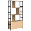 Bogreol 80 x 30 x 155,5 cm Konstrueret træ Artisan Egetræ