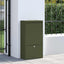 Pakke drop boks med opbevaring Oliven grøn 44 x 22 x 82 cm Stål