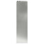 Pakke drop boks med dør Sølv 44 x 22 x 82 cm Galvaniseret stål