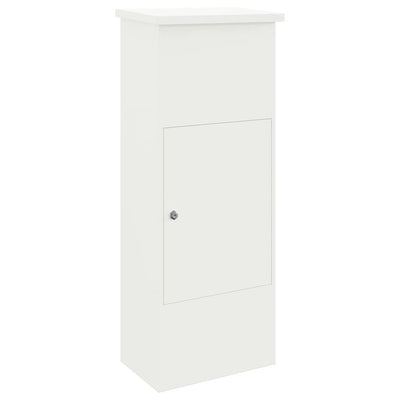 Pakke drop boks med opbevaring Hvid 44,5 x 29 x 110,5 cm Stål