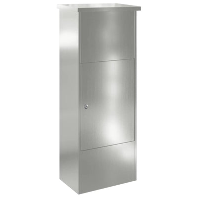 Pakke drop boks Sort 44,5 x 29 x 110,5 cm Galvaniseret stål