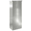 Pakke drop boks Sort 44,5 x 29 x 110,5 cm Galvaniseret stål