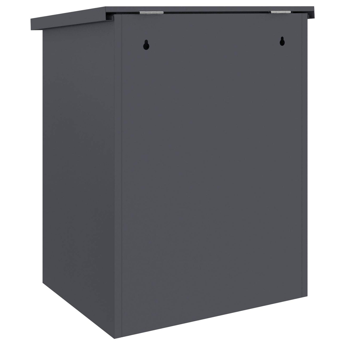 Pakke drop boks med opbevaring Antracit 47,5 x 38 x 59 cm Stål