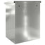 Pakke drop boks Sort 47,5 x 38 x 59 cm Galvaniseret stål