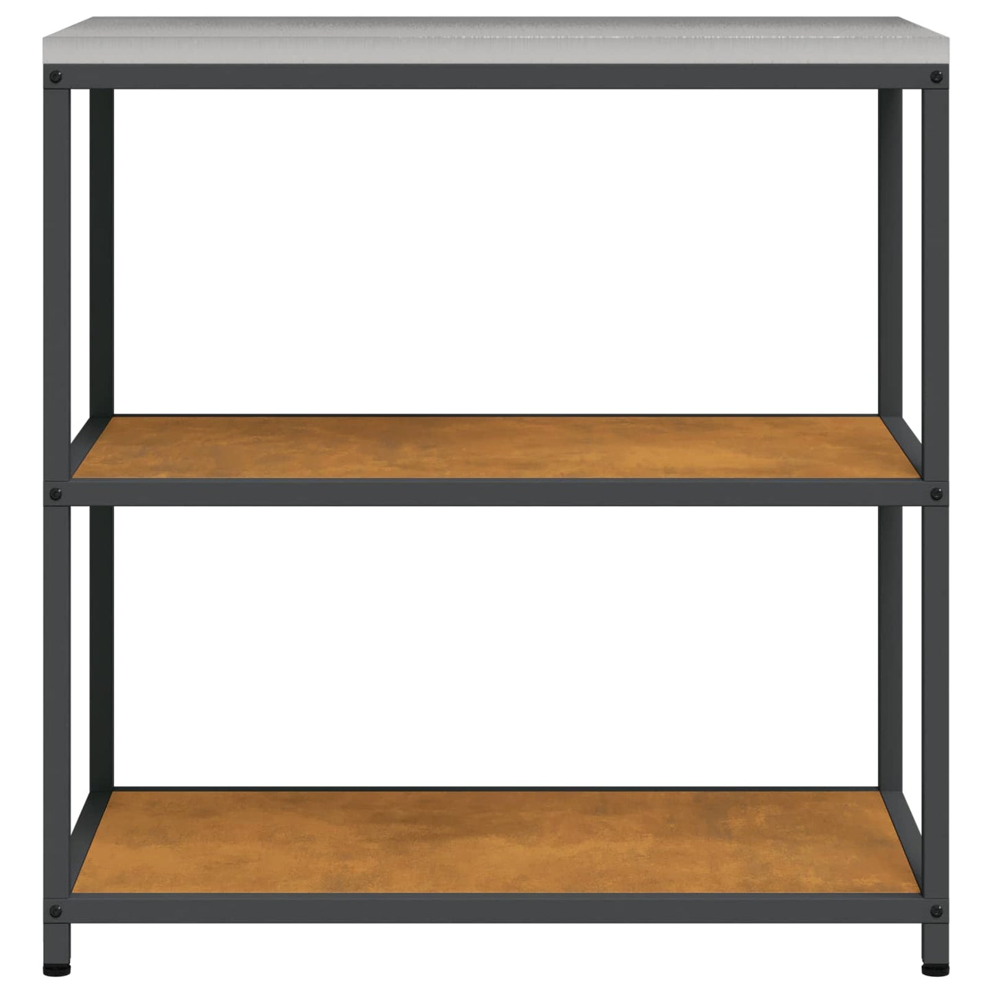 Køkkenhyldeenhed HATTEM Rusten 90 x 50 x 92 cm Stål