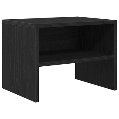 Natskab Sort eg 40 x 40 x 30 cm Konstrueret træ