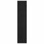 Bogreol Sort eg 80 x 24 x 109 cm Konstrueret træ