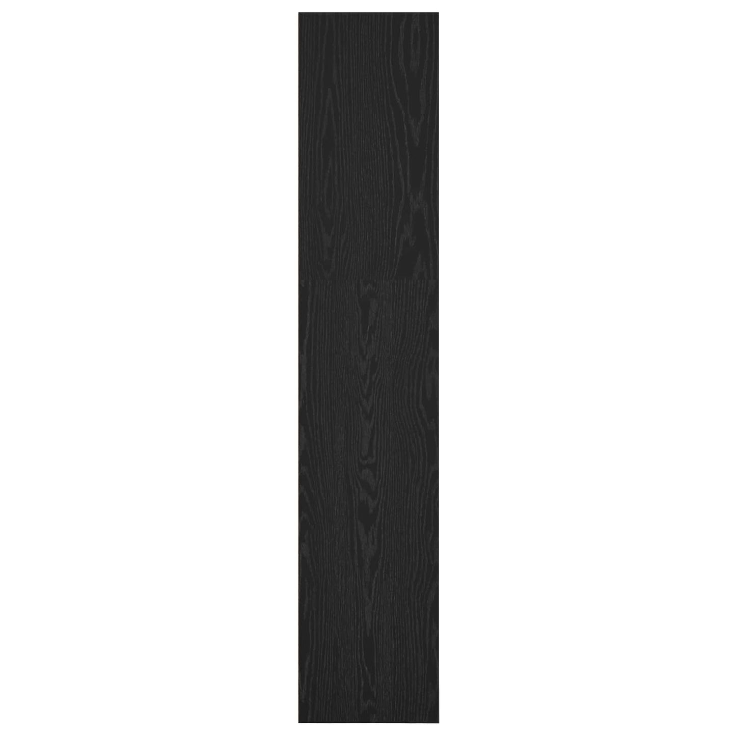 Bogreol Sort eg 40 x 30 x 152 cm Konstrueret træ