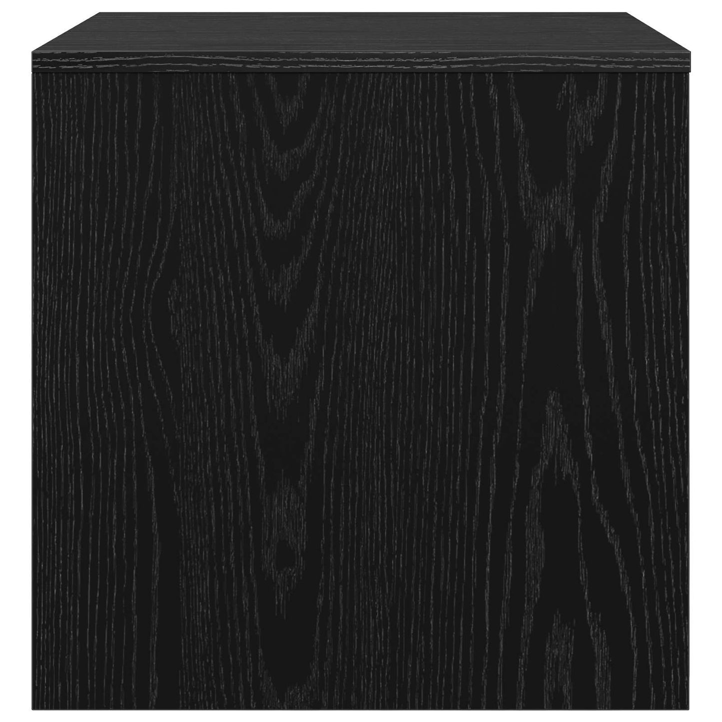 Sofabord 3 pcs Sort eg Konstrueret træ