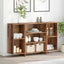 Sideboard Gammelt træ 120 x 30 x 75 cm Konstrueret træ