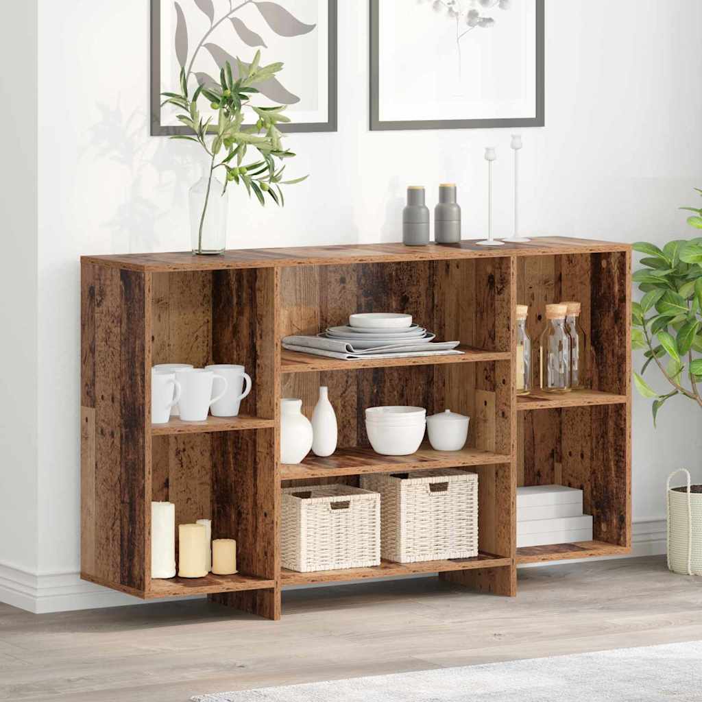 Sideboard Gammelt træ 120 x 30 x 75 cm Konstrueret træ
