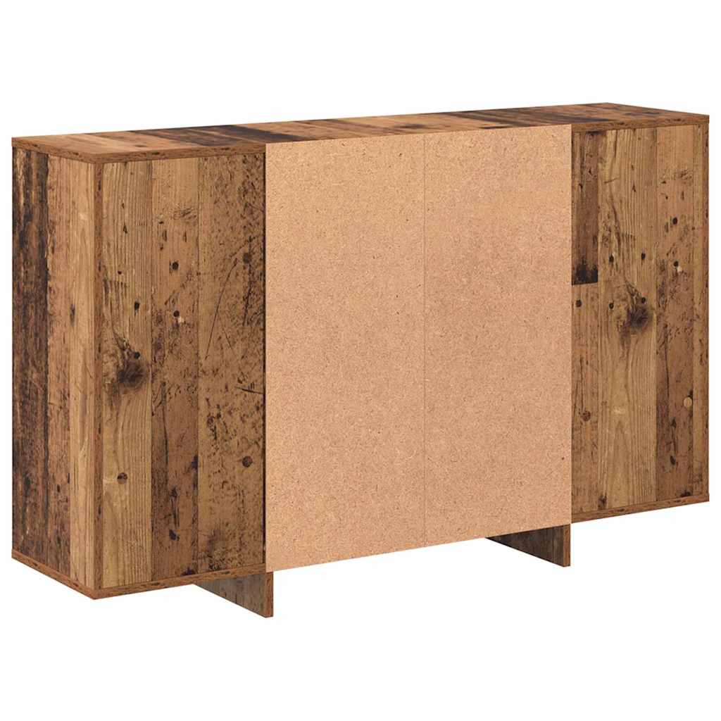 Sideboard Gammelt træ 120 x 30 x 75 cm Konstrueret træ