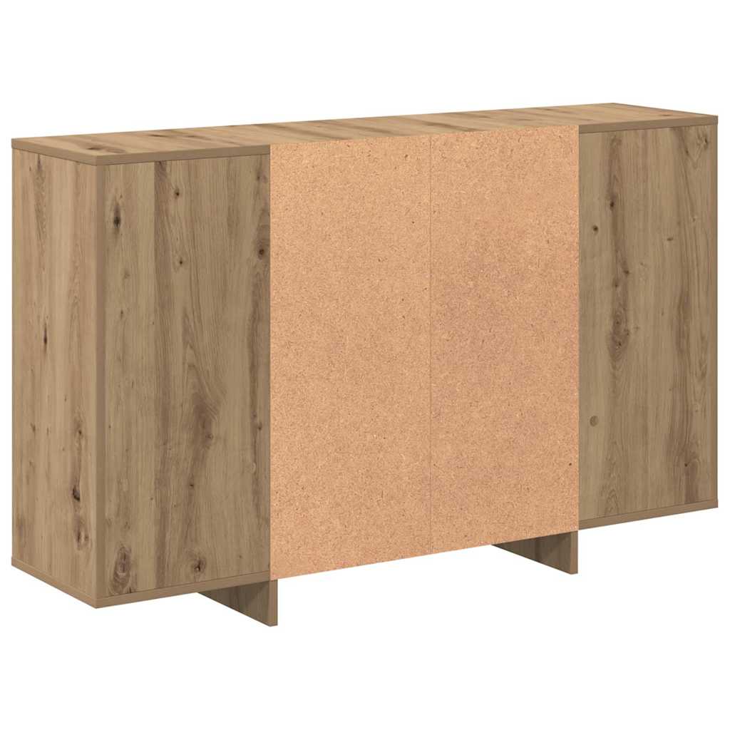 Sideboard Artisan Egetræ 120 x 30 x 75 cm Konstrueret træ