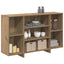 Sideboard Artisan Egetræ 120 x 30 x 75 cm Konstrueret træ