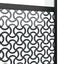 Glasdør Fretwork Sort 90 x 2 x 205 cm Aluminium