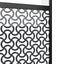 Glasdør Fretwork Sort 102,5 x 2 x 205 cm Aluminium