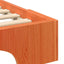 Sengestel Brun 80 x 210 cm Massiv fyrretræ