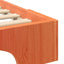 Sengestel Brun 140 x 210 cm Massiv fyrretræ