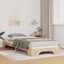 Sengestel Brun 90 x 220 cm Massiv fyrretræ