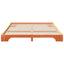 Sengestel Brun 200 x 220 cm Massiv fyrretræ