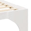 Sengestel Hvid 80 x 200 cm Massiv fyrretræ